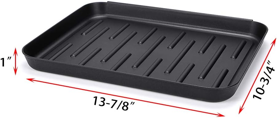 OwnMy Black Boot Tray Mat Indoor Plastic Small Shoe Tray Mat
