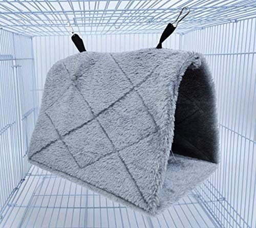 Magnoloran 2 Pack Warm Bird Nest House Bed Hanging Hammock Sleeping