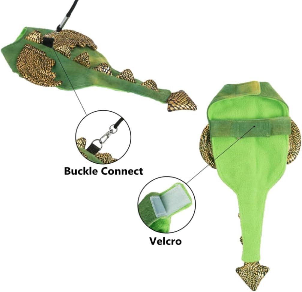 Bearded Dragon Harness and Leash Adjustable Soft Halloween Costume