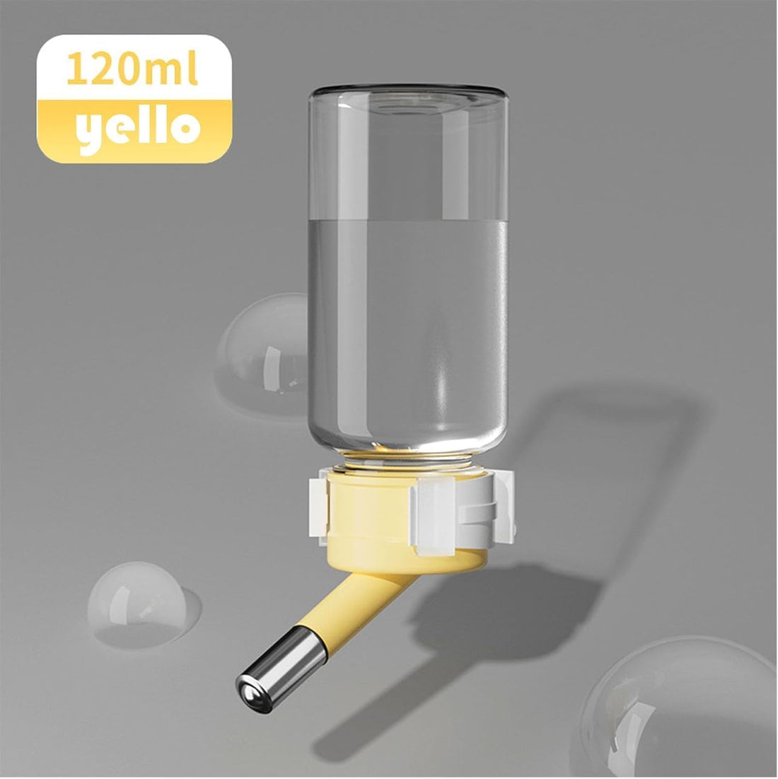 Hamster Water Bottle for Glass Tanks & Wire Cages