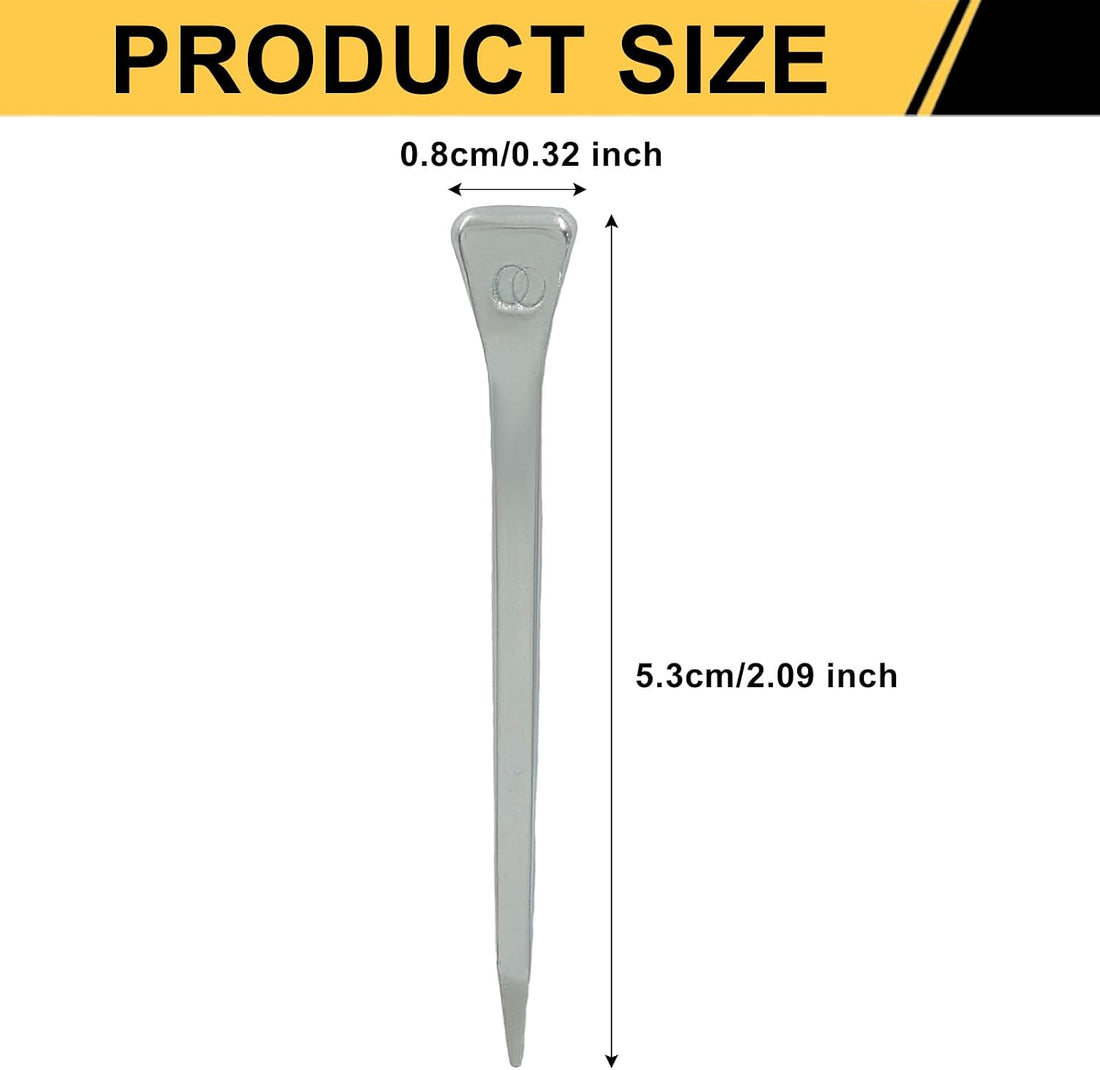 E6 Horseshoe Nails, 2.1 Inch (54mm), 50 Pcs