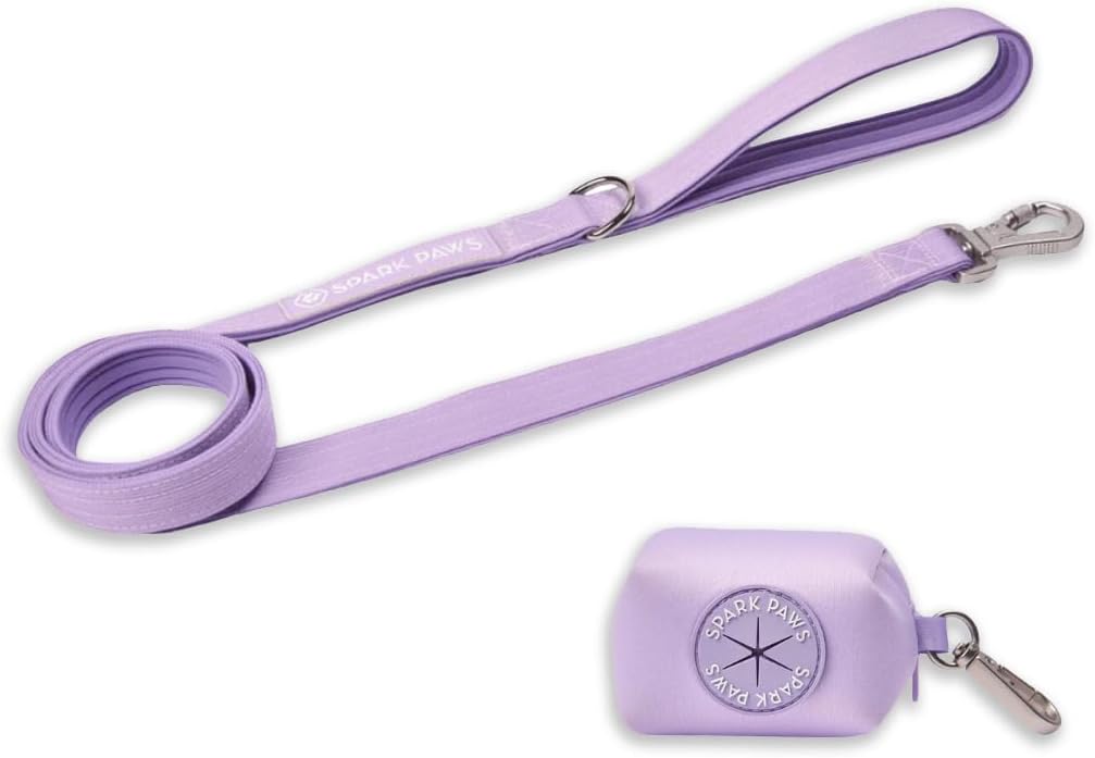 Spark Paws Premium Dog Leash & Poop Bag Set
