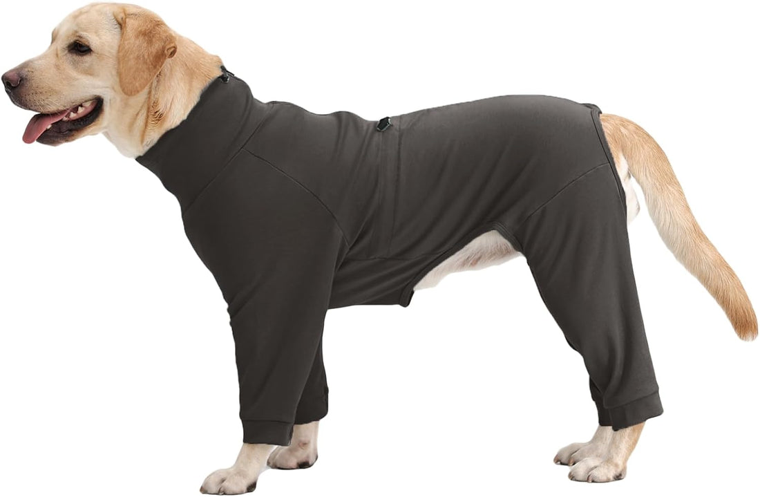 Recovery Suit for Large Dogs, Adjustable Dog Onesie