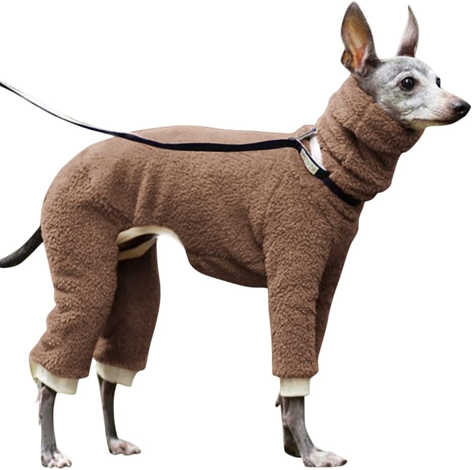Esobo Fashion Winter Dog Warm Coat Jacket Four-Legged Neck Warm Pet