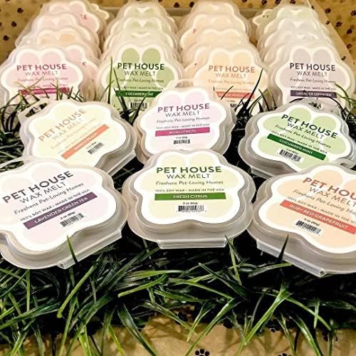 Hollyberry Christmas Wax Melts Plant-Based Wax, 2 Pack Pet House