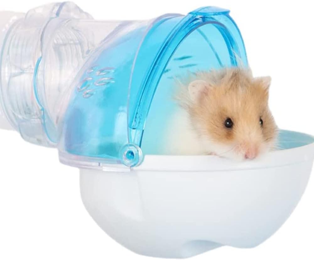 Hamster Sand Bathroom Hideout Cage Accessories Sand Bath Container