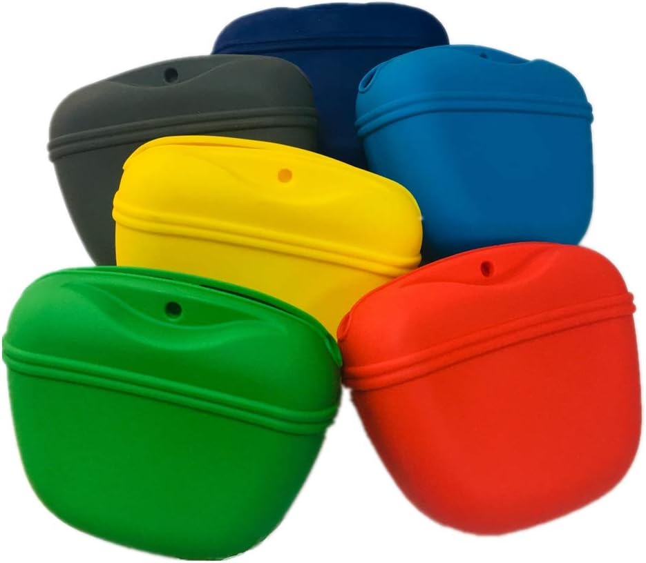RoyalCare Silicone Dog Treat Pouch-Small Training Bag-Portable Dog