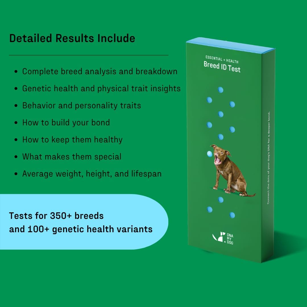 DNA MY DOG - Essential + Health Dog DNA Test Kit