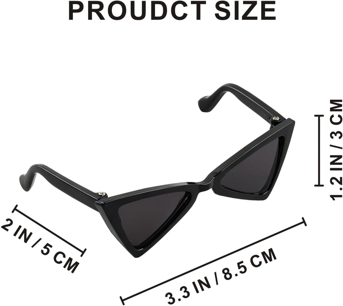 2 PCS Cat and Small Dog Sunglasses