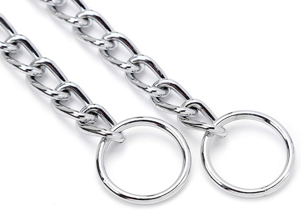 Chain Dog Choker Collar for Large Dogs