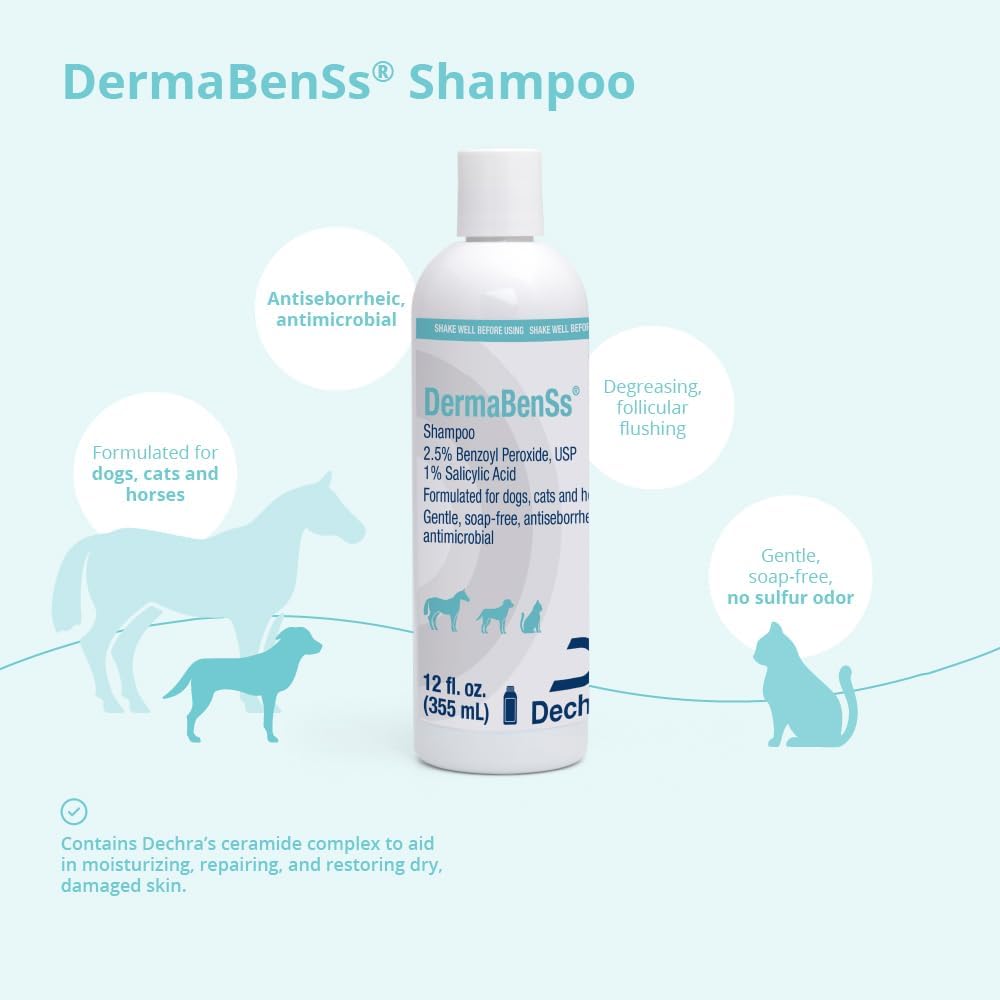 Shampoo for Dogs, Cats and Horses, 12 Fl Oz