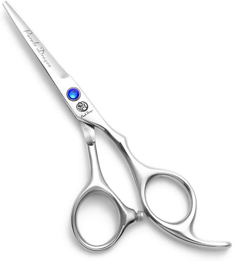 Purple Dragon 4" Sharp Edge Hair Cutting Shears