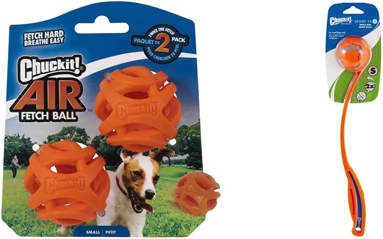Chuckit! Air Fetch Ball Dog Toy (Small) Sport 14S Dog Ball Launcher