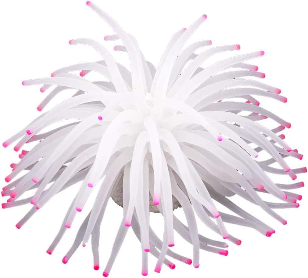 Silicone Sea Anemone Aquarium Decoration Coral Ornament