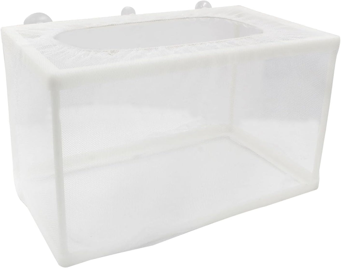 Hordion 2 Pack Mesh Aquarium Breeder Box, Fish Tank Breeder Net