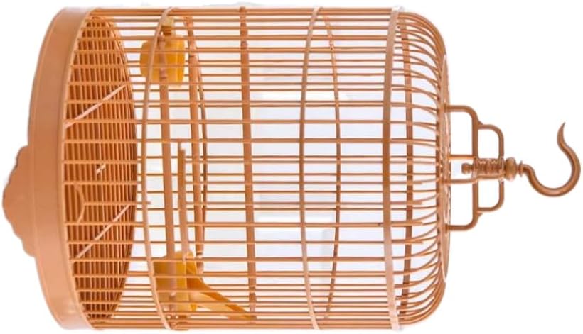 Leadigol 1PCS Plastic Round Bird Cage Assembly Pet Cage Display Cage