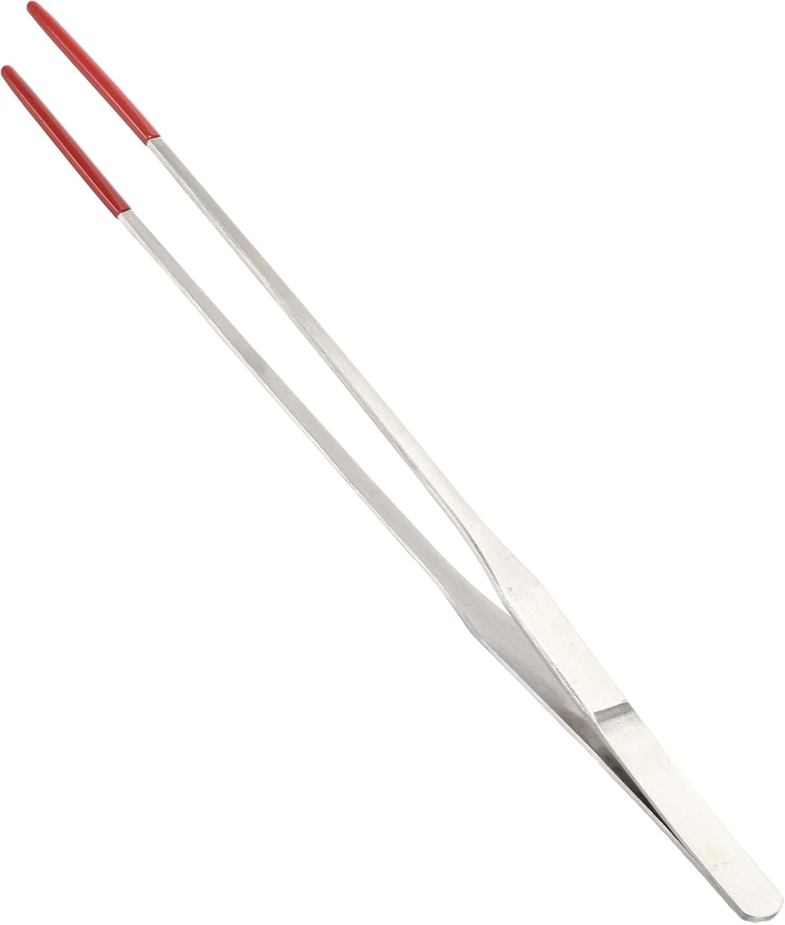 10.63" L Aquarium Straight Feeding Tweezer for Feeding with Red