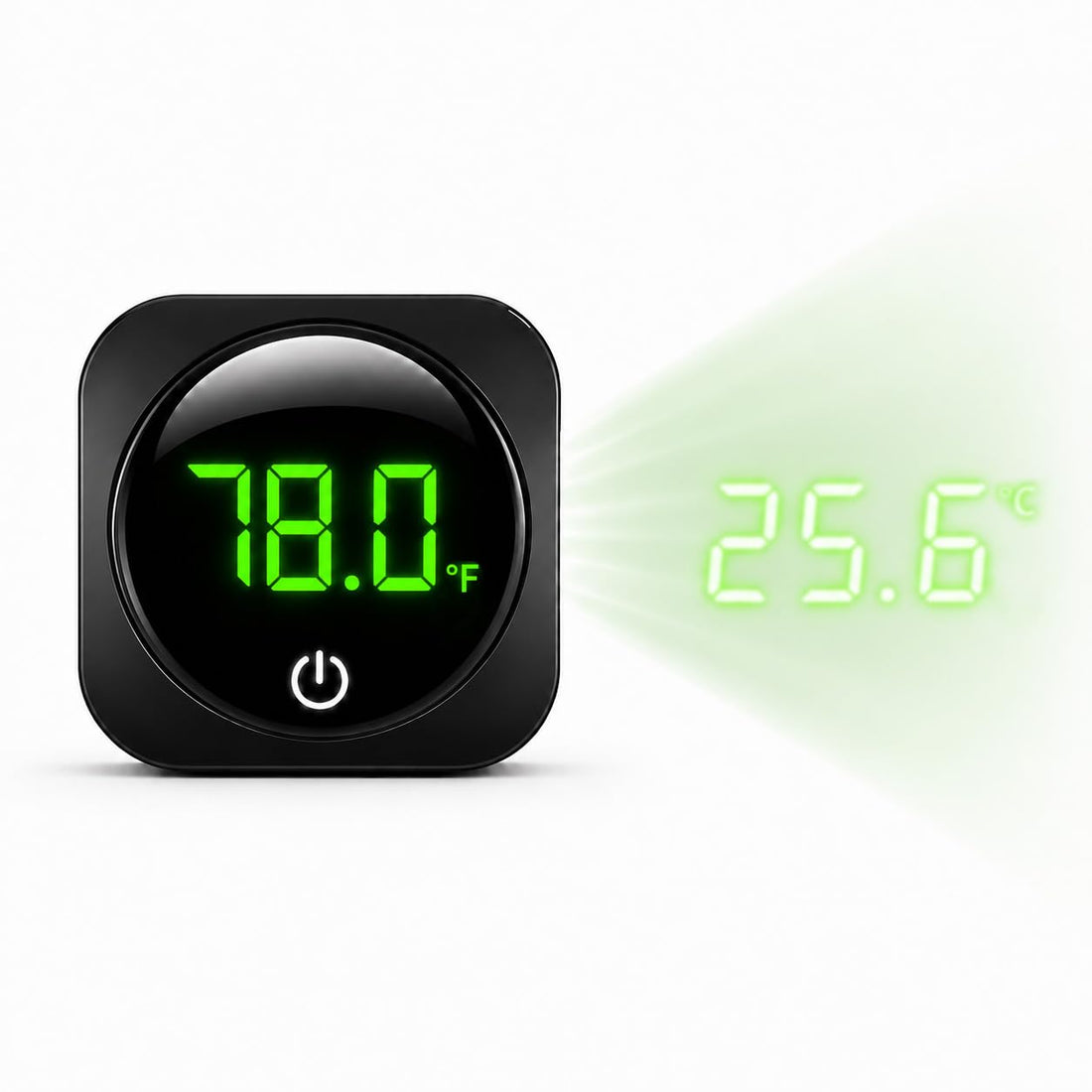 Aquarium Thermometer Digital Fish Tank Temp Fahrenheit/Celsius