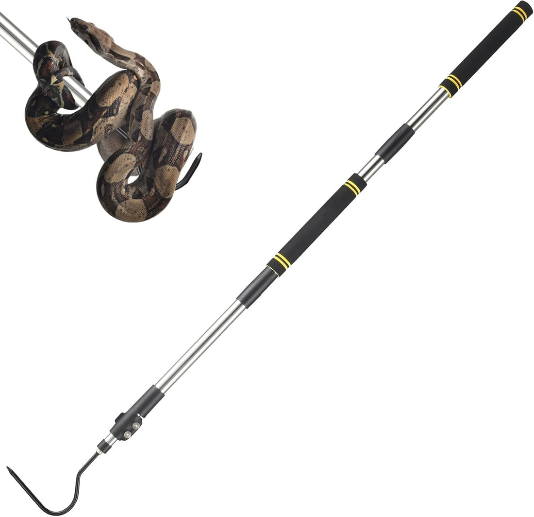 Snake Hook Heavy Duty, Snake Hook Retractable 35"-65" Catcher Hook
