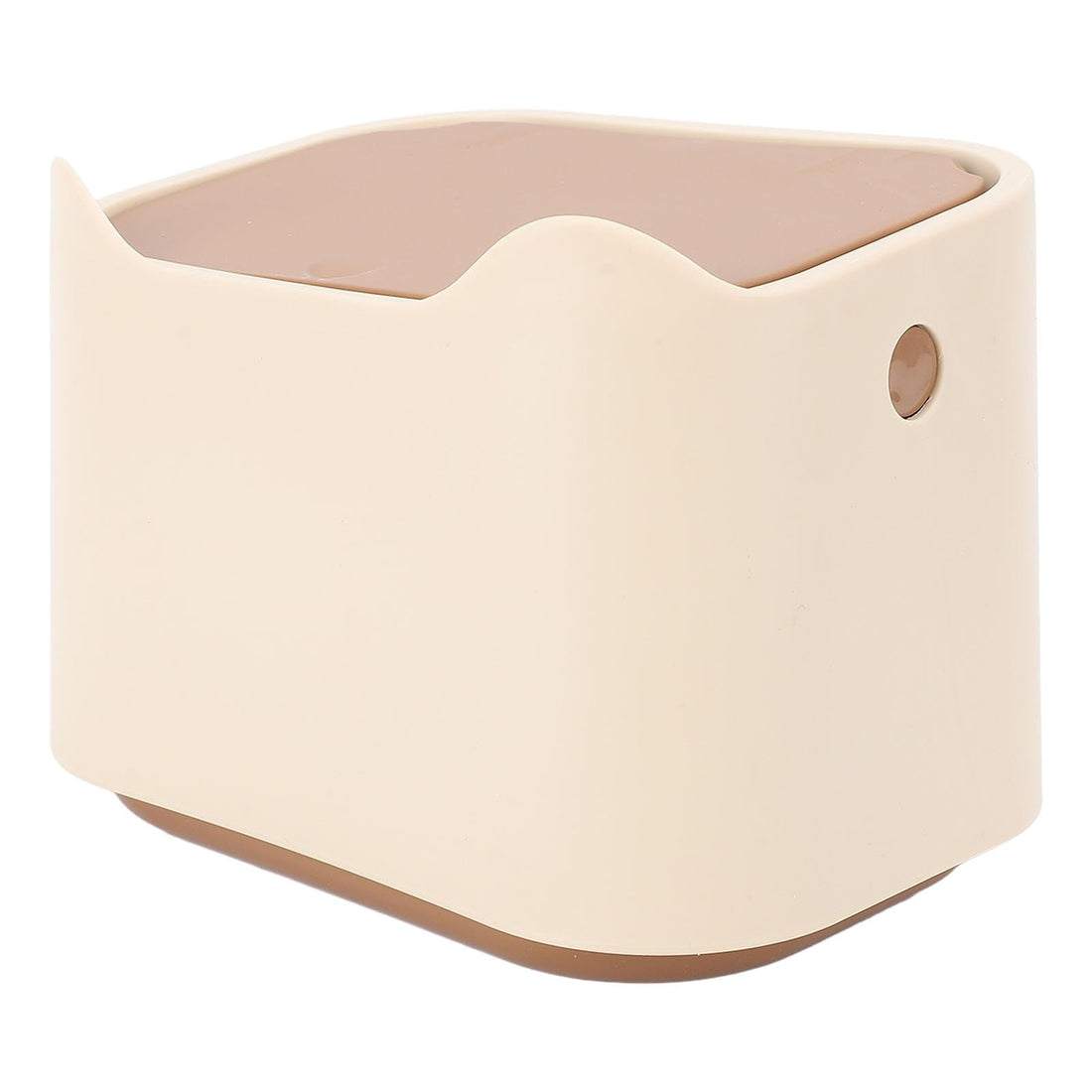 Saluaqui OdorResistant Cat Litter Trash Can with Press Lid Enclosed