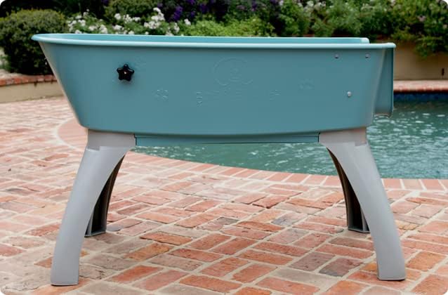 Booster Bath Elevated Pet Bathing X-Large, Blue. Made in The USA