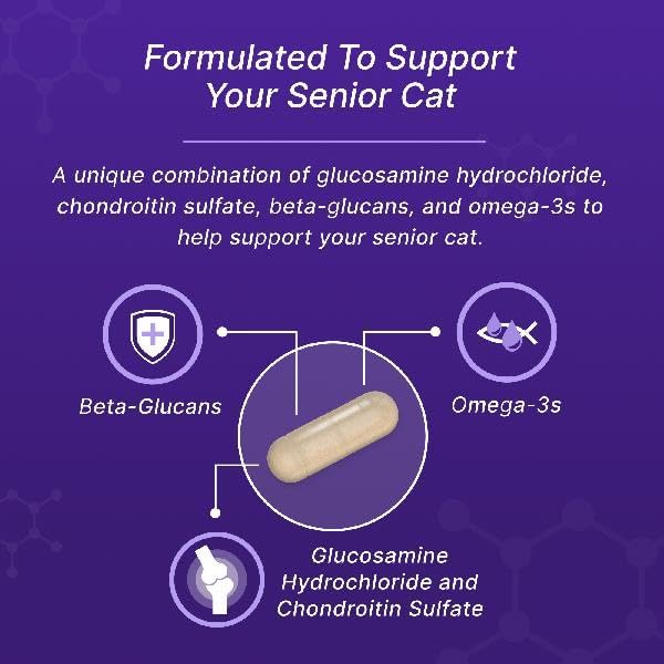 Nutramax Cosequin for Senior Cats Joint Health Supplement