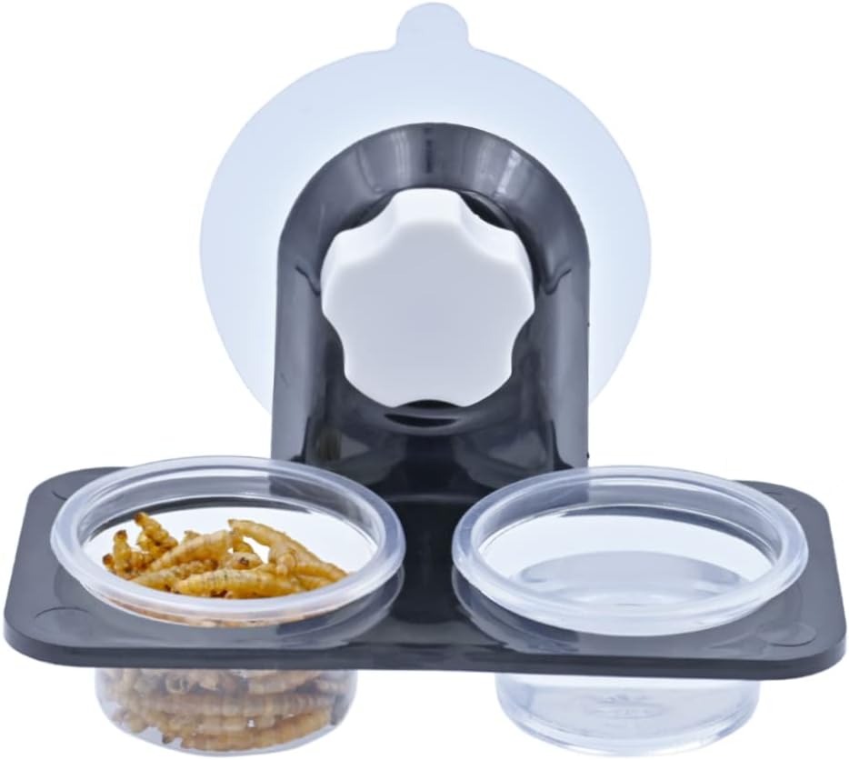 Lizard Crested Gecko Food Water Feeding Cups, 100 pcs, 1 oz