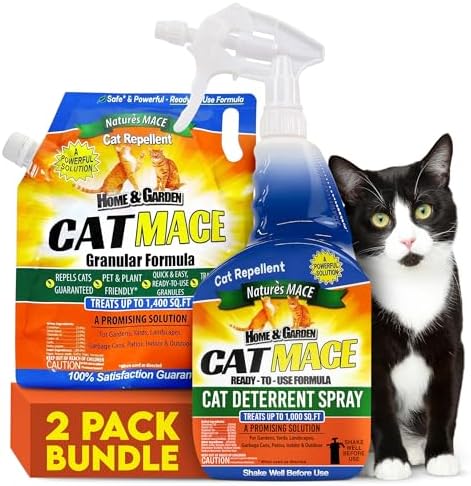 Nature's Mace Cat Repellent - 40 oz Ready-to-Use Deterrent Spray