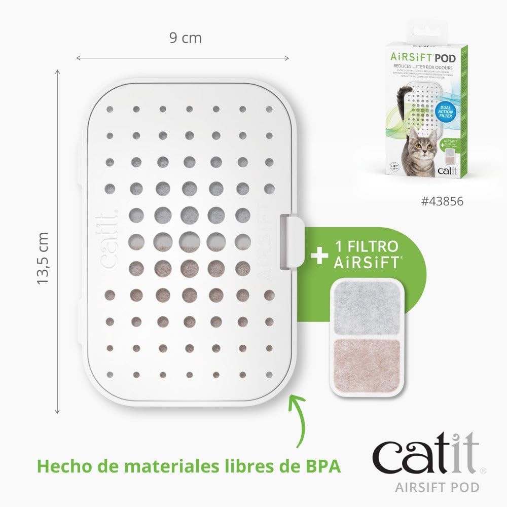 Catit Airsift Dual Action Air Purifier Pad