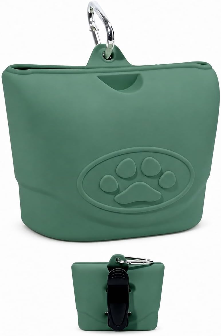 Upgraded Dog Treat Pouch with Strong Magnetic Closure