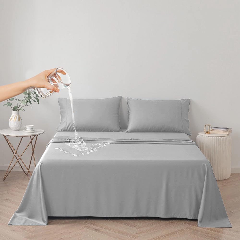 Waterproof Bed Cover for Dog and Cats,Pet Hair Resistant Bed Sheet
