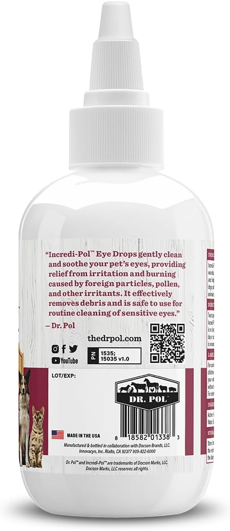 Dr. Pol Incredi-Pol Eye Drops for Dogs, Cats, and All Animals