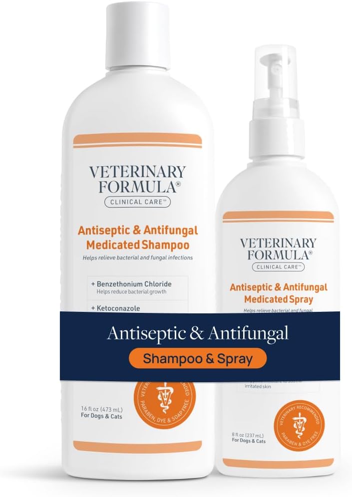 Veterinary Formula Clinical Care Antiseptic & Antifungal Shampoo +