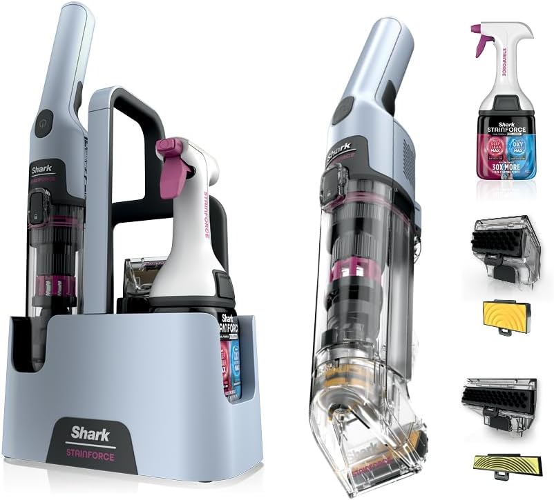 Shark StainForce Cordless Stain, Odor & Urine Remover, 2 Tools
