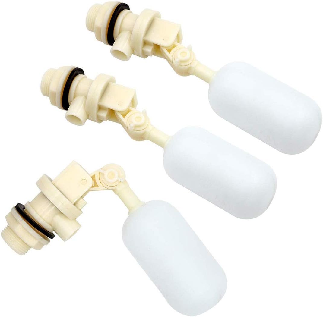 3 Pack Float Valve with Adjustable Arm Stable Water Float Valve Shut