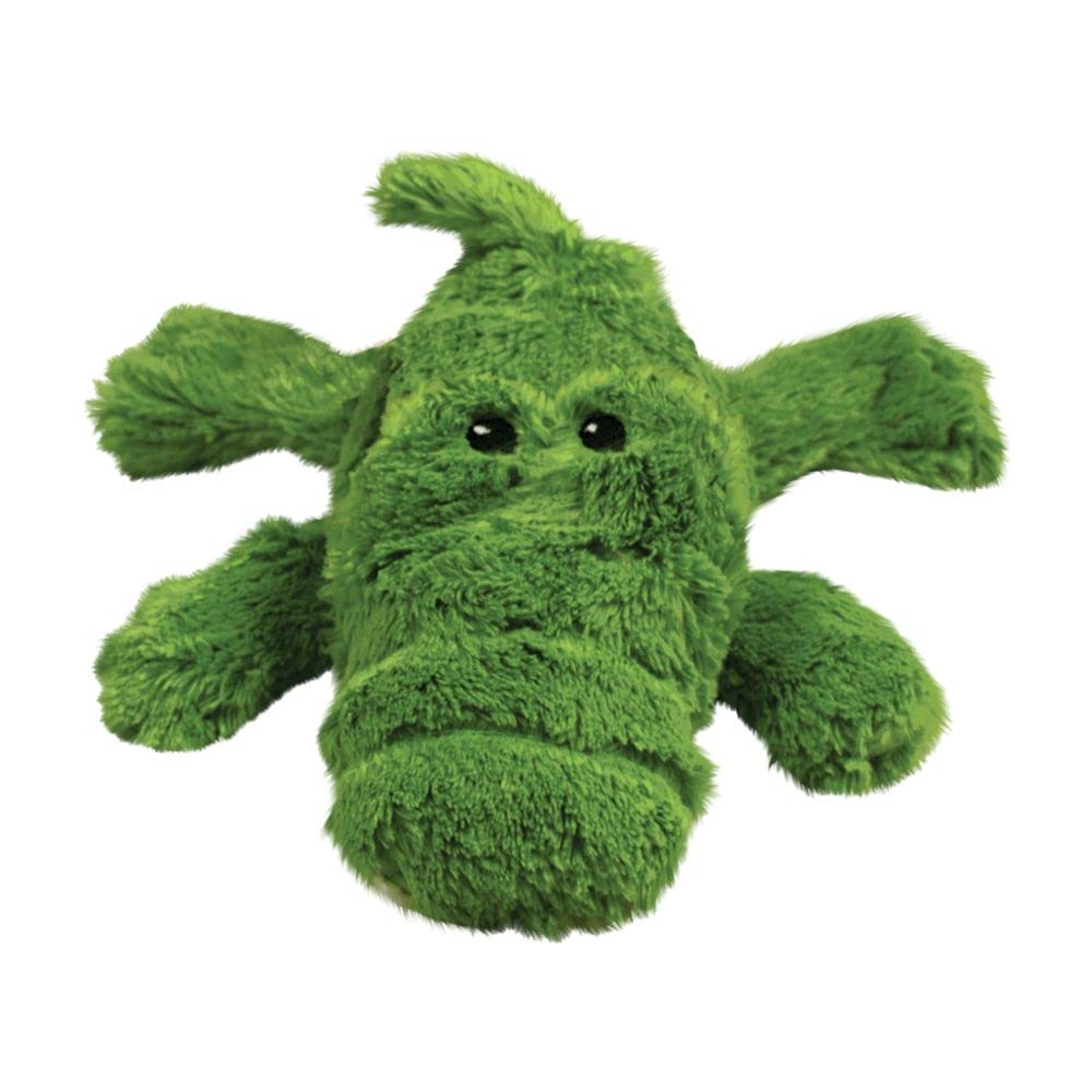 KONG - Cozie Ali Alligator - Indoor Cuddle Squeaky Plush Dog Toy