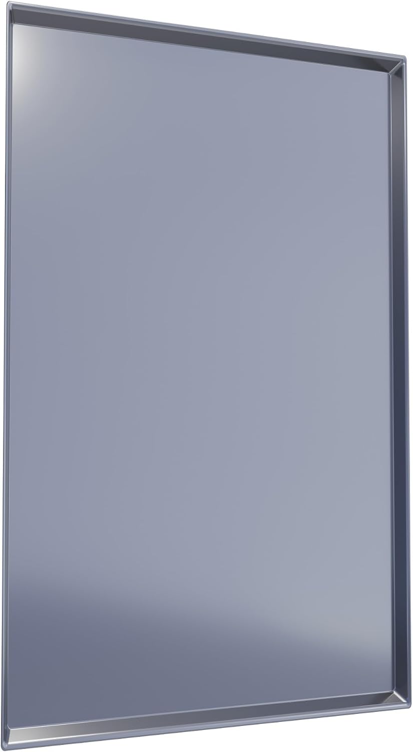 Metal Dog Crate Tray, 40-Inch Pan Replacement, Stainless Steel