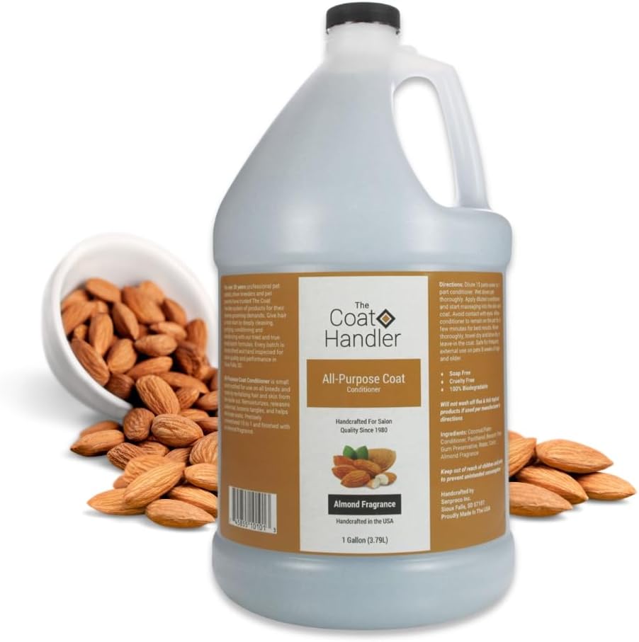 The Coat Handler All Purpose Dog Conditioner, Leave in or Rinse