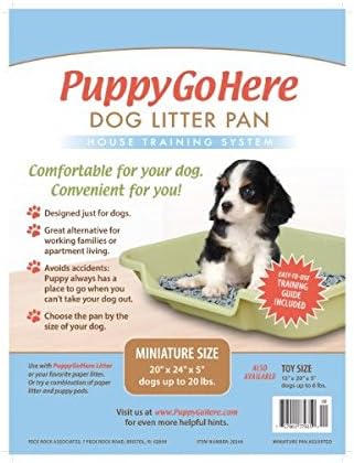 Large Dog Indoor Litter Box Up to 20 Lbs, Misty Gray