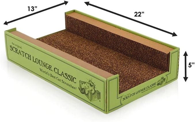 The Original Scratch Lounge XL - Worlds Best Cat Scratcher