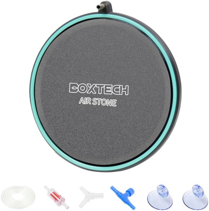 UPETTOOLS 2inch Nano Aquarium Air Stone, Quiet Bubble Diffuser