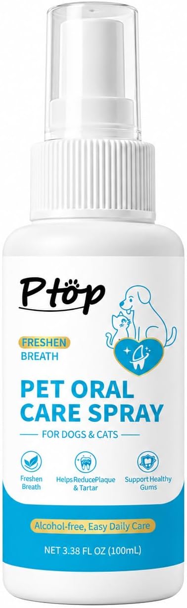 Pet Oral Care Spray, Breath Freshener & Teeth Cleaning Pet Dental