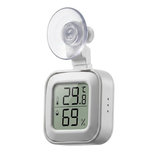 Reptile Thermometer and Humidity Gauge with Suction Cup