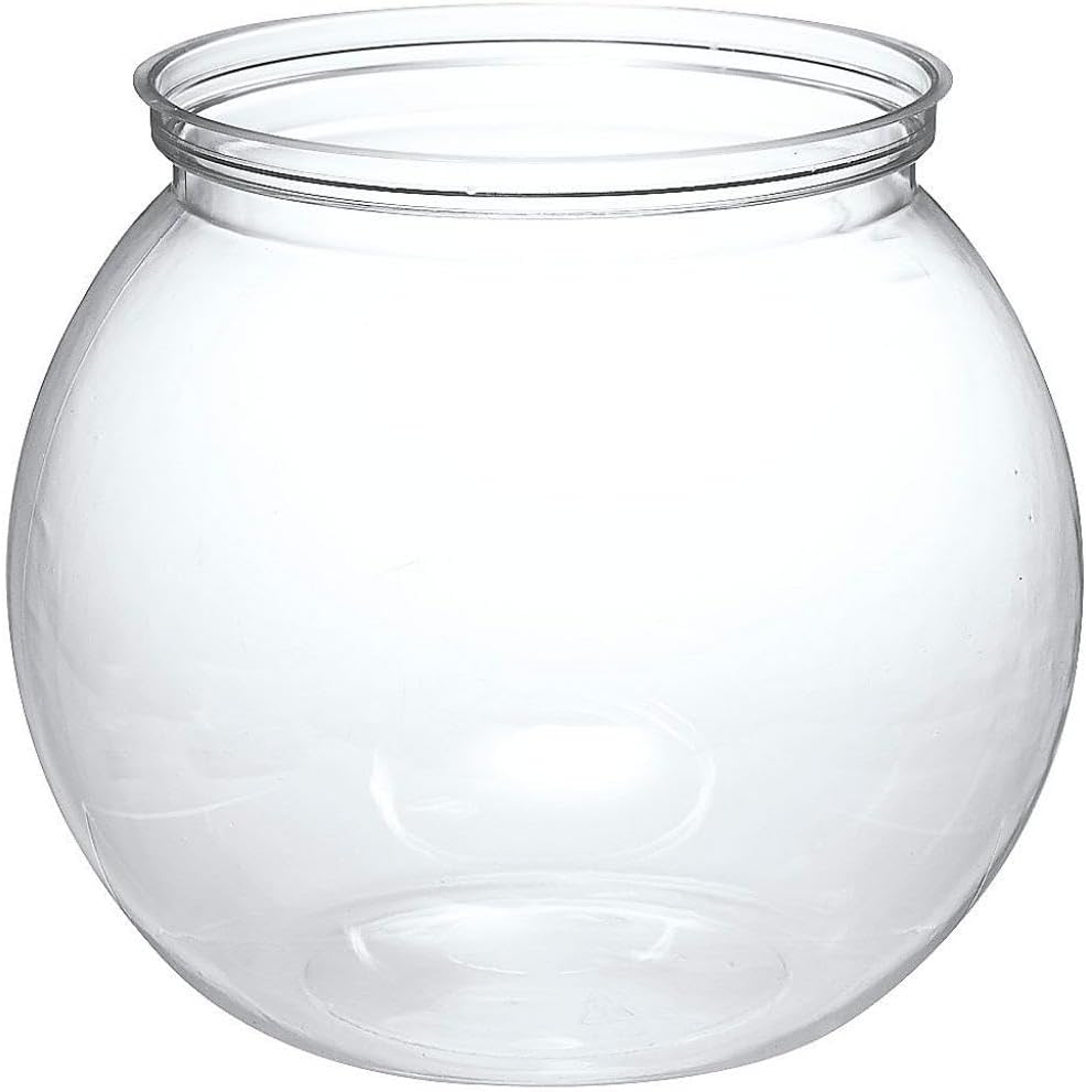 Fun Express Clear Plastic Fish Bowl, 1 Piece