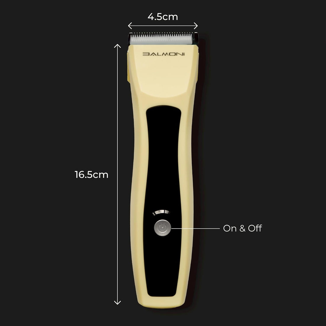 BALMONI Cordless Pet Trimmer for Dogs & Cats