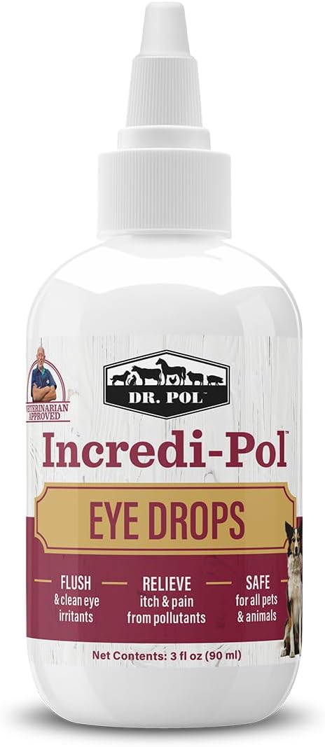 Dr. Pol Incredi-Pol Eye Drops for Dogs, Cats, and All Animals