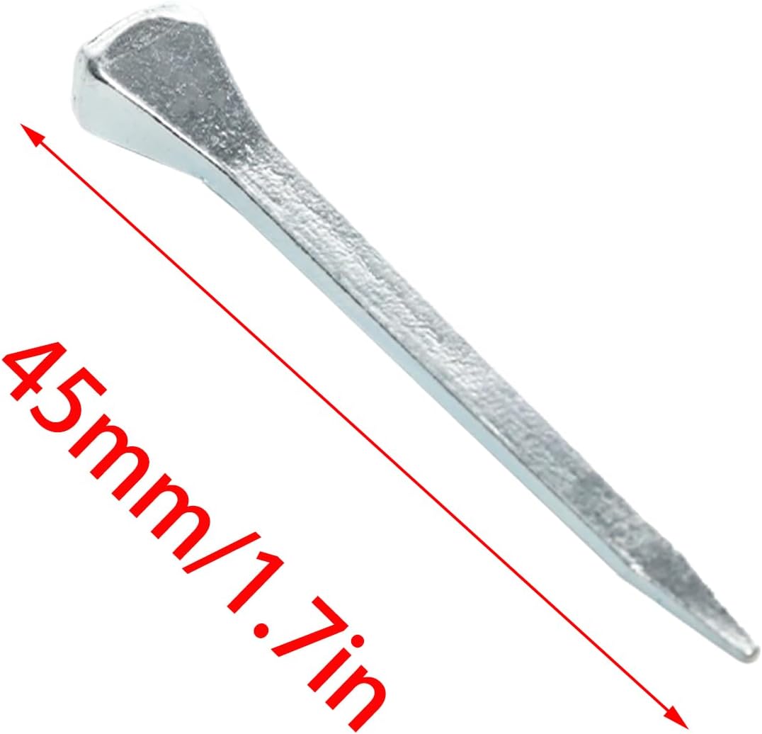 50 Pcs 1.77Inch (45mm) E3 Horseshoe Nails