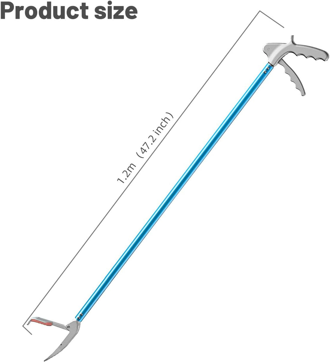 G2 47.2-inch Professional All-Aluminum Alloy Snake Tong Reptile