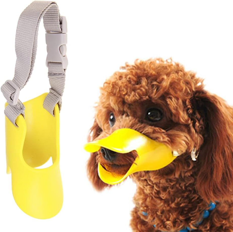 Duck Bill Silicone Dog Muzzle