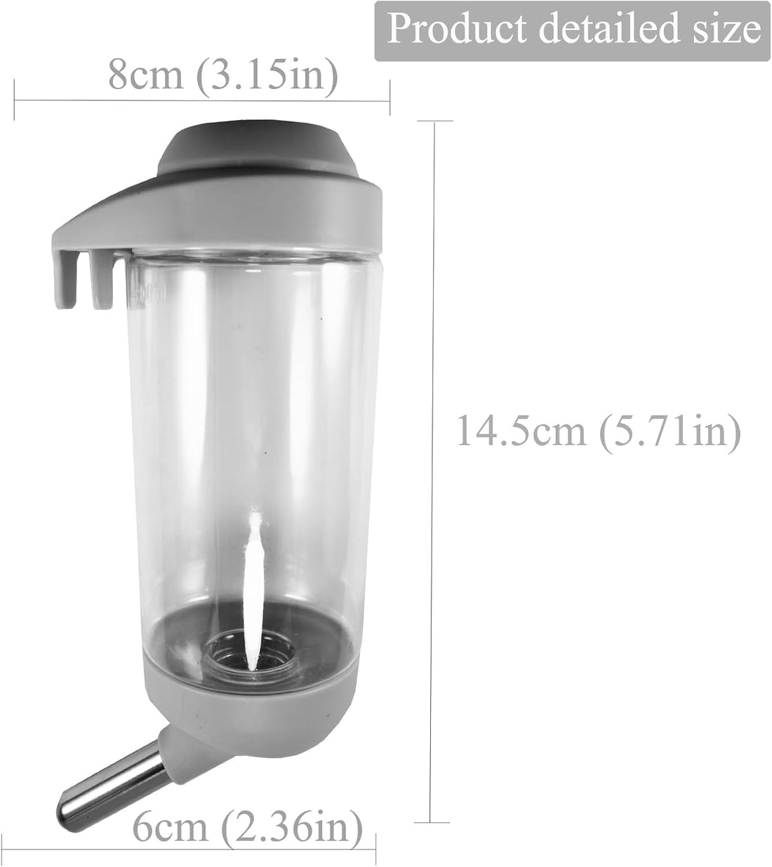 Dog Crate Water Bottle Dispenser